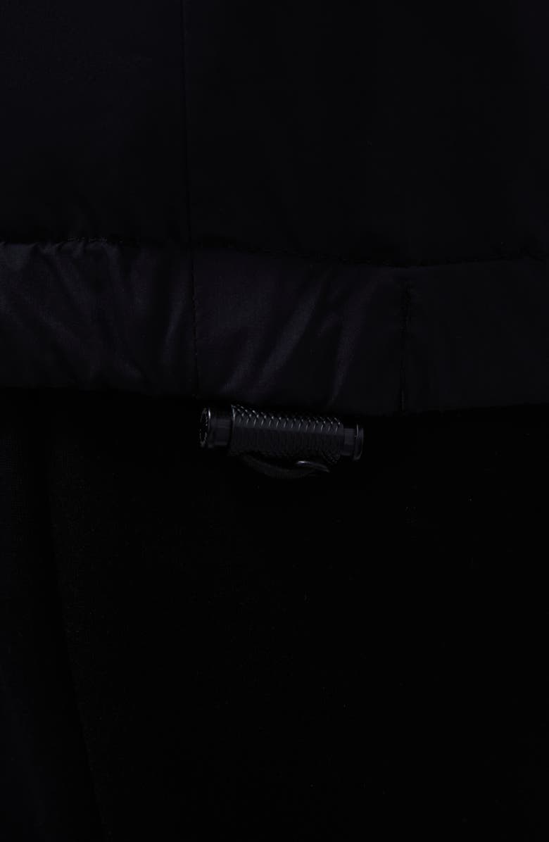 Bugatchi Water Repellent Reversible Jacket, Alternate, color, Black