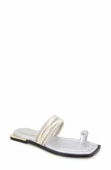 Andarna Toe Loop Slide Sandal