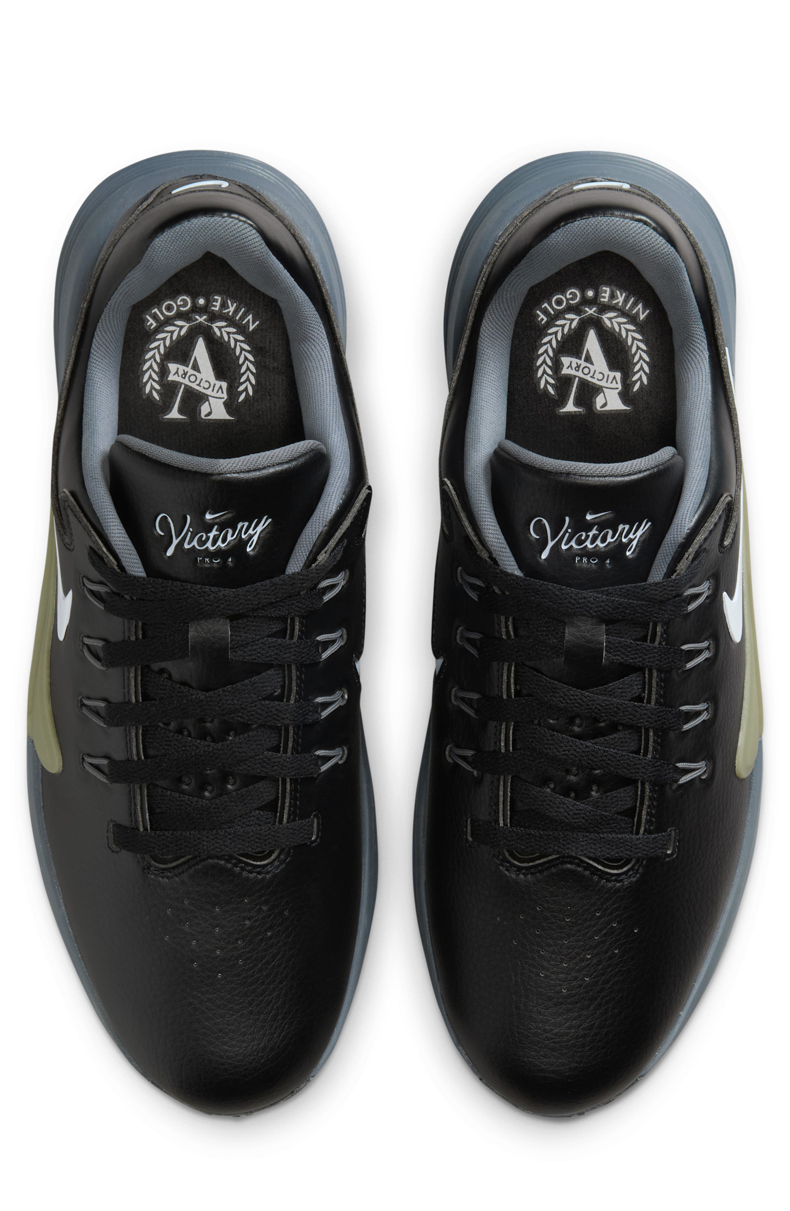 Nike Victory Pro 4 Golf Shoe, Alternate, color, Black/ Dusty Olive