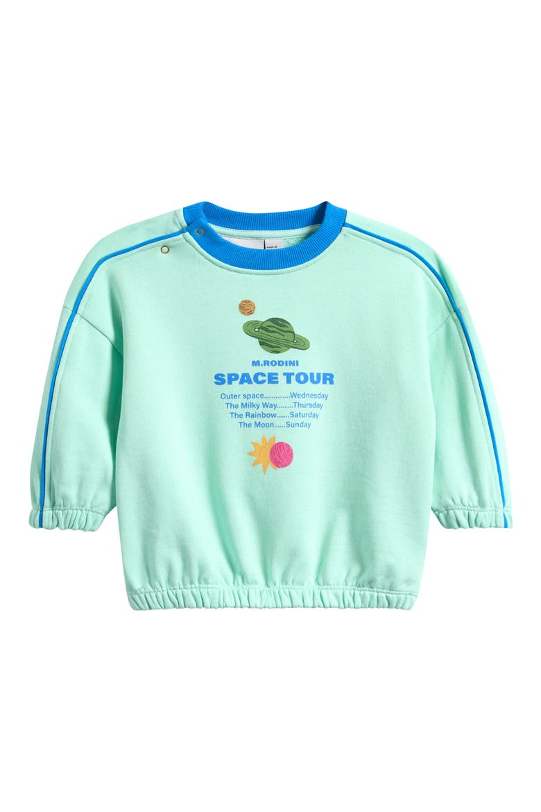 Space Tour Sweatshirt, Main, color, BLUE