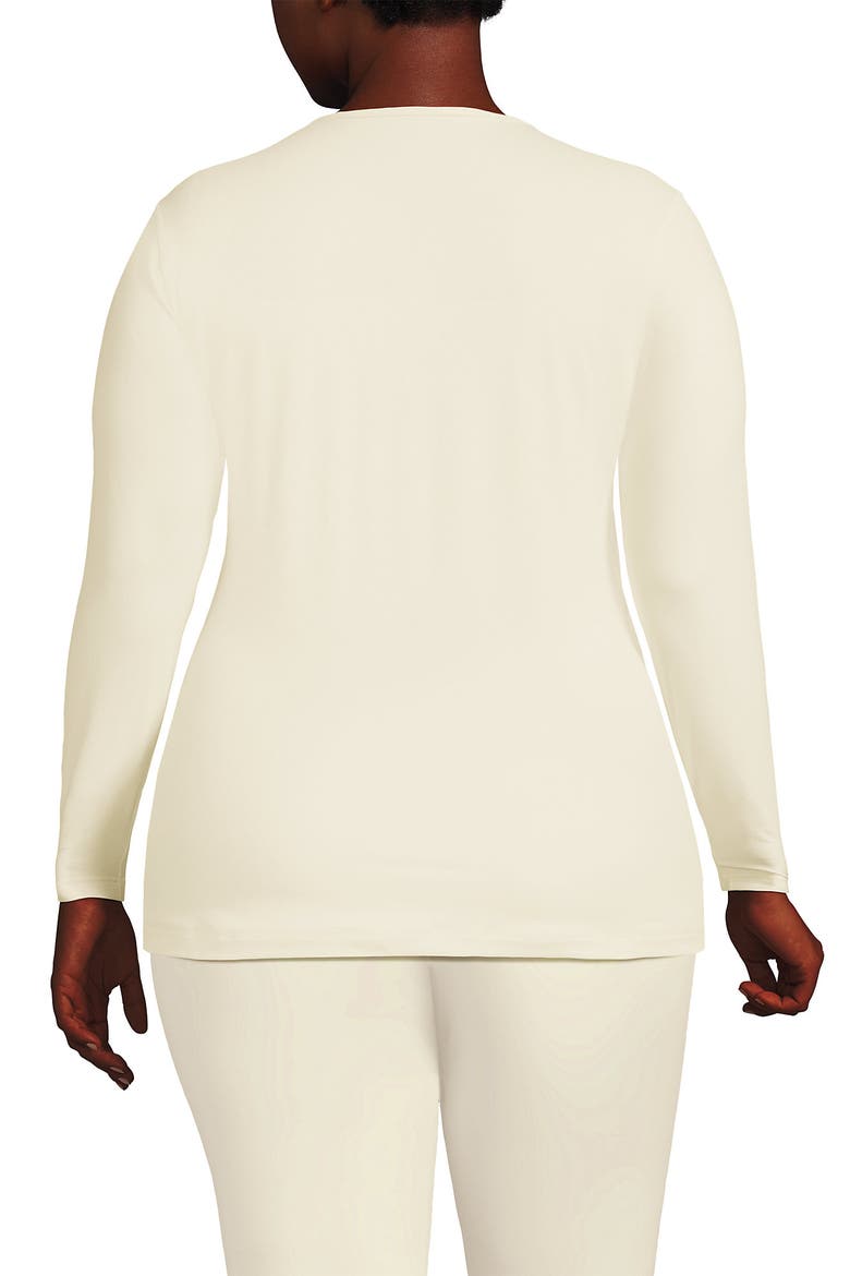 Baselayer Cozy Thermaskin Crewneck Top, Alternate, color, Fresh Ivory