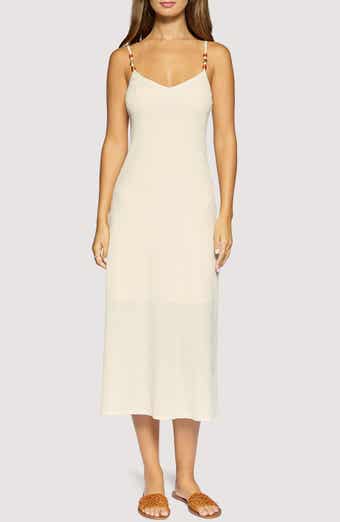 Juno Bead Strap Midi Dress
