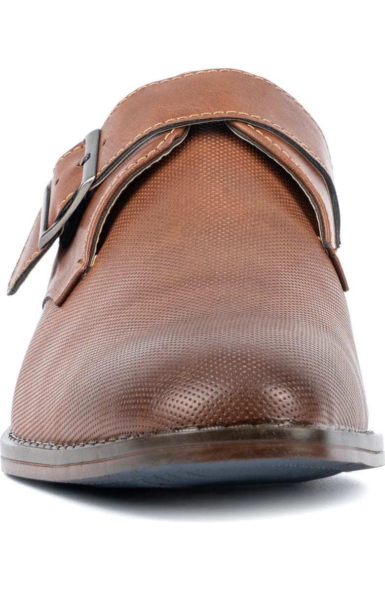 XRAY Amadeo Monk Strap Faux Leather Loafer, Alternate, color, Tan