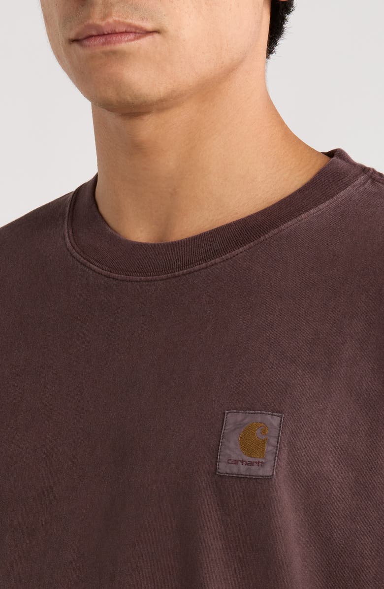 Carhartt Work In Progress Vista Loose Fit Logo T-Shirt, Alternate, color, Palisander Garment Dyed