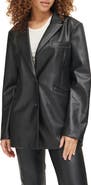 Levi's Faux Leather Blazer
