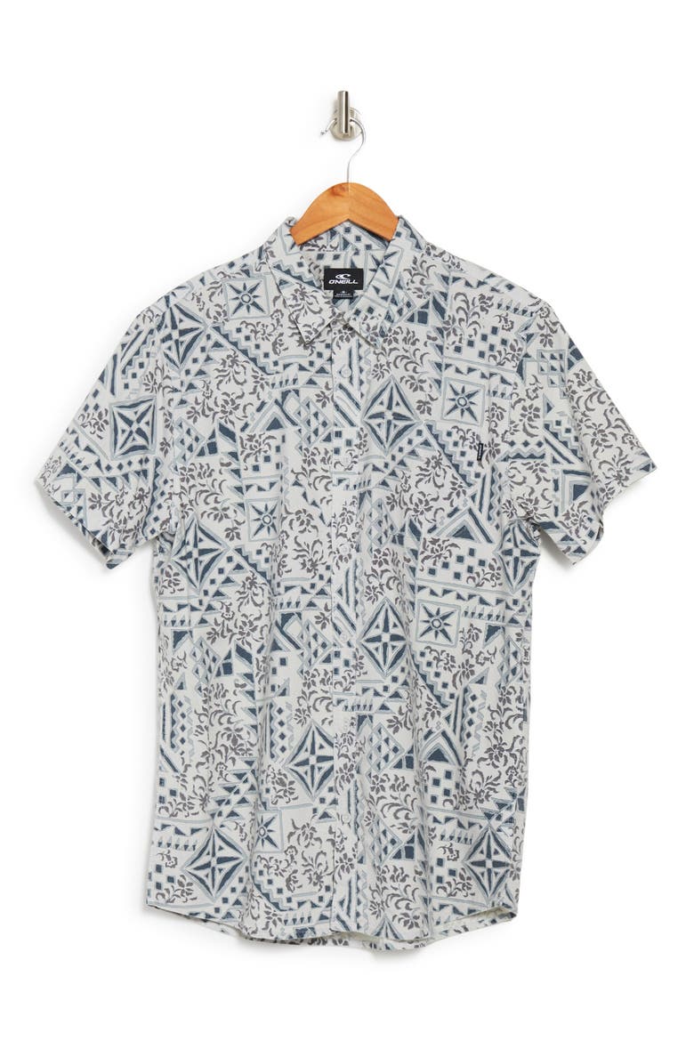 Irie Short Sleeve Shirt, Alternate, color, FOG