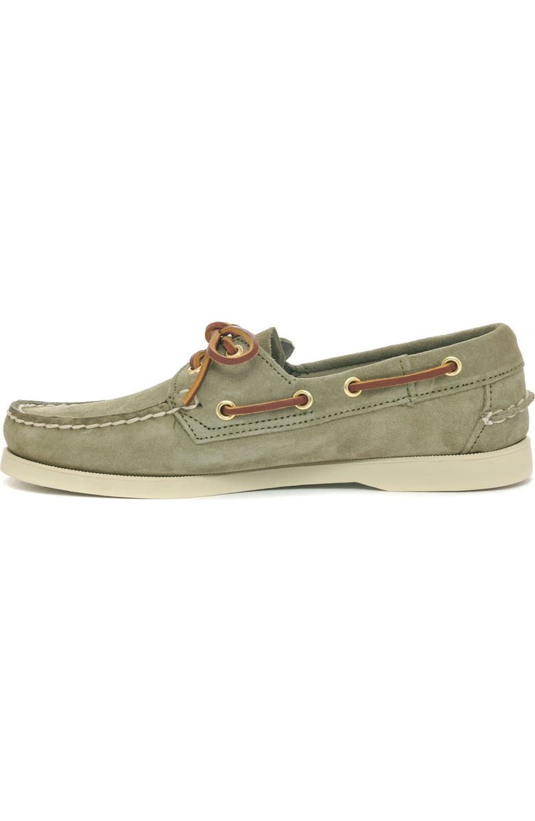 Sebago Portland Artisan Womans Boat Shoes, Alternate, color, Giungla