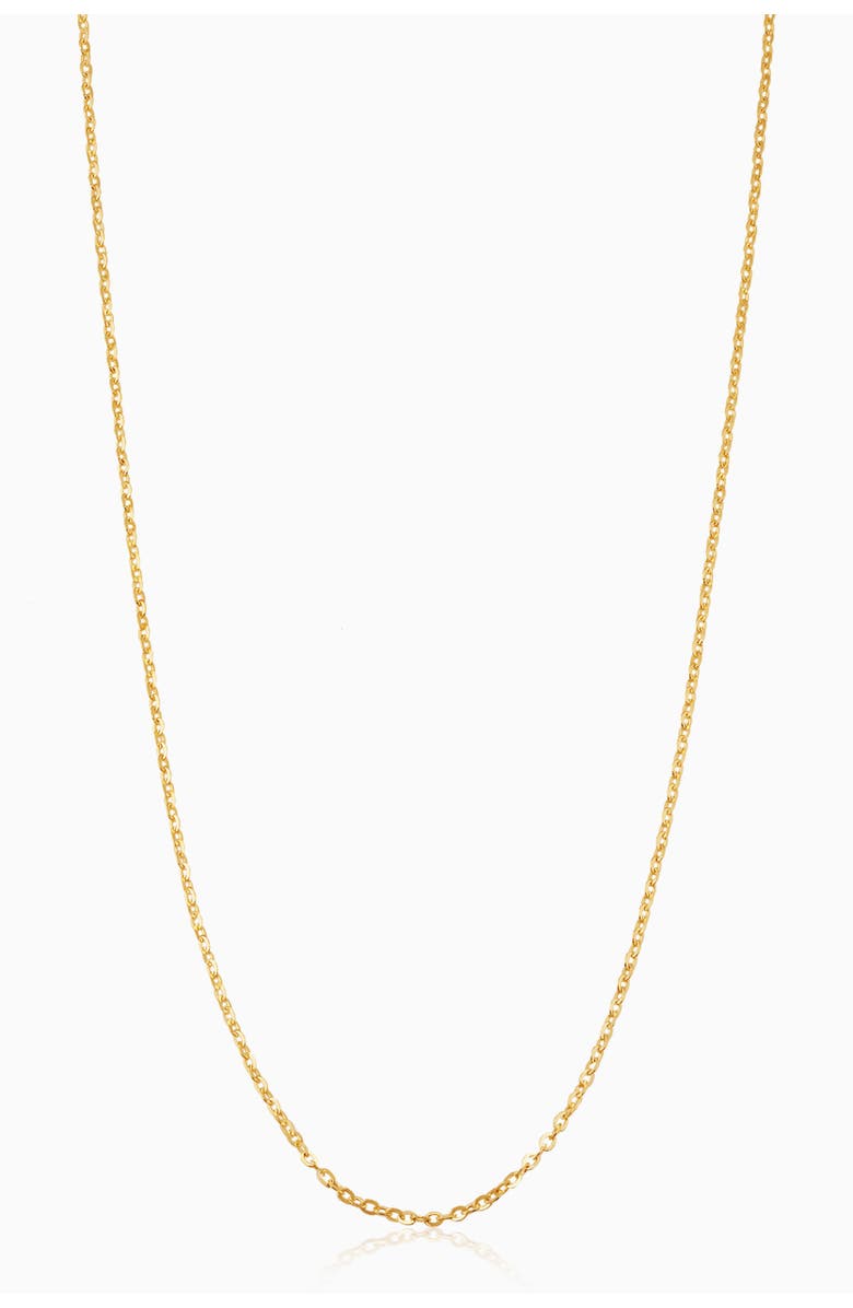Oradina 14K Yellow Gold Shine Bright Chain, Main, color, Yellow Gold