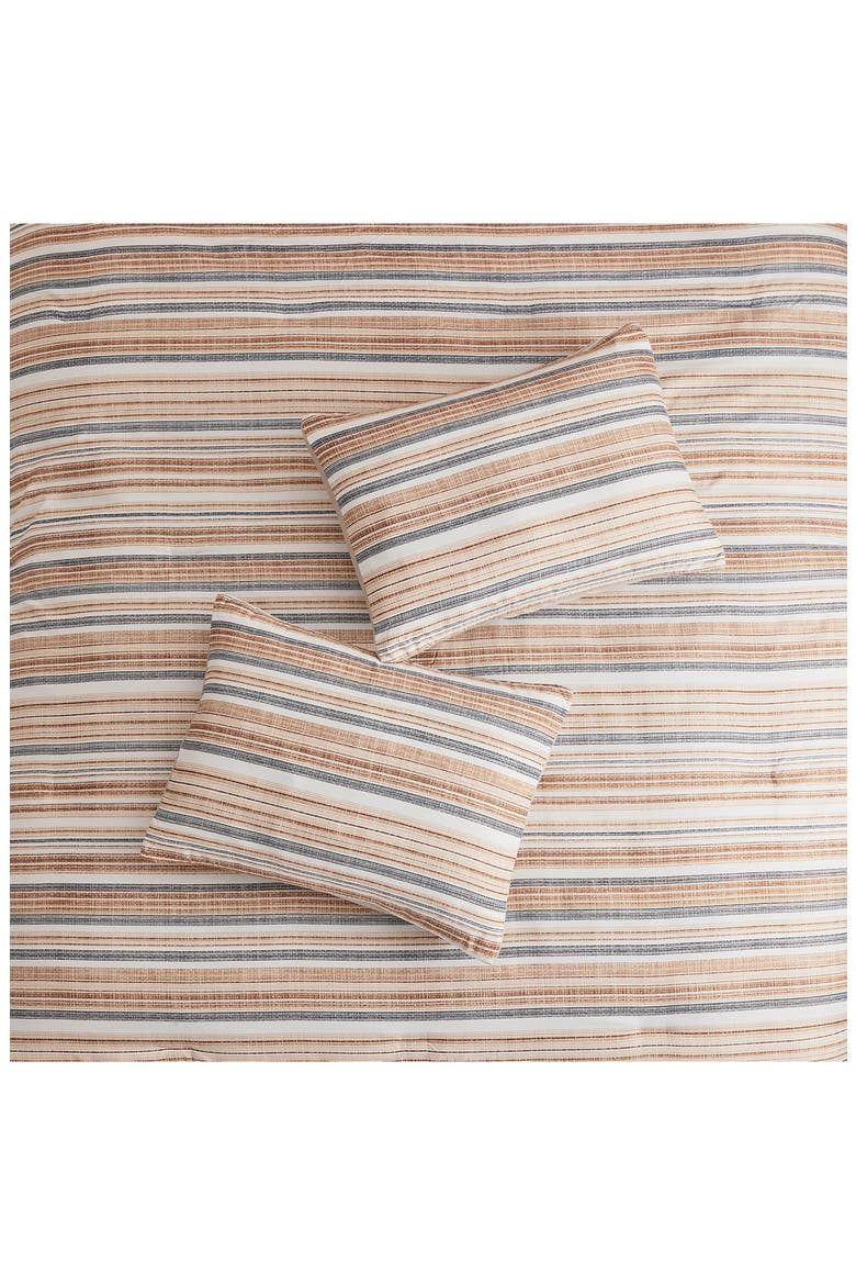 5-Piece Comforter Set, Alternate, color, BLUE/ TAN