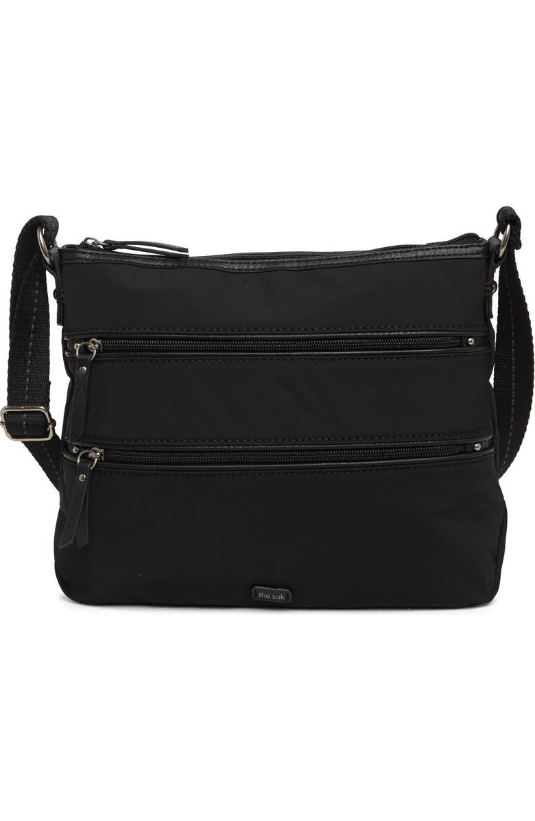 The Sak Esperato Nylon Crossbody Bag, Main, color, Black E Rb
