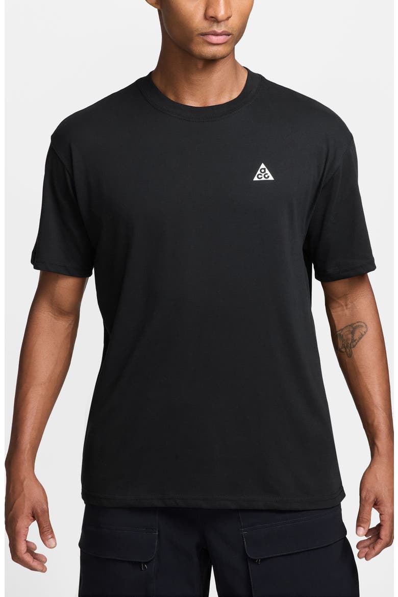 Dri-FIT Logo Graphic Tee, Main, color, BLACK