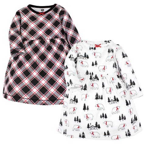 Two Pack of Long-Sleeve Dress (Toddler, Little Kid & Big Kid)