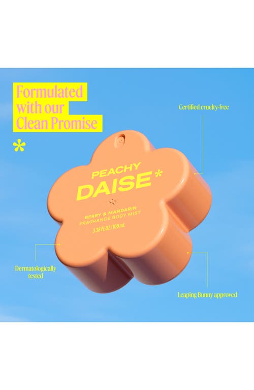 Daise Lowkey  Fragrance Body Mist In Orange