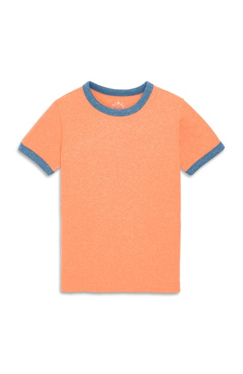 Kids Heathered Ringer Tee (Toddler, Little Kid, & Big Kid)