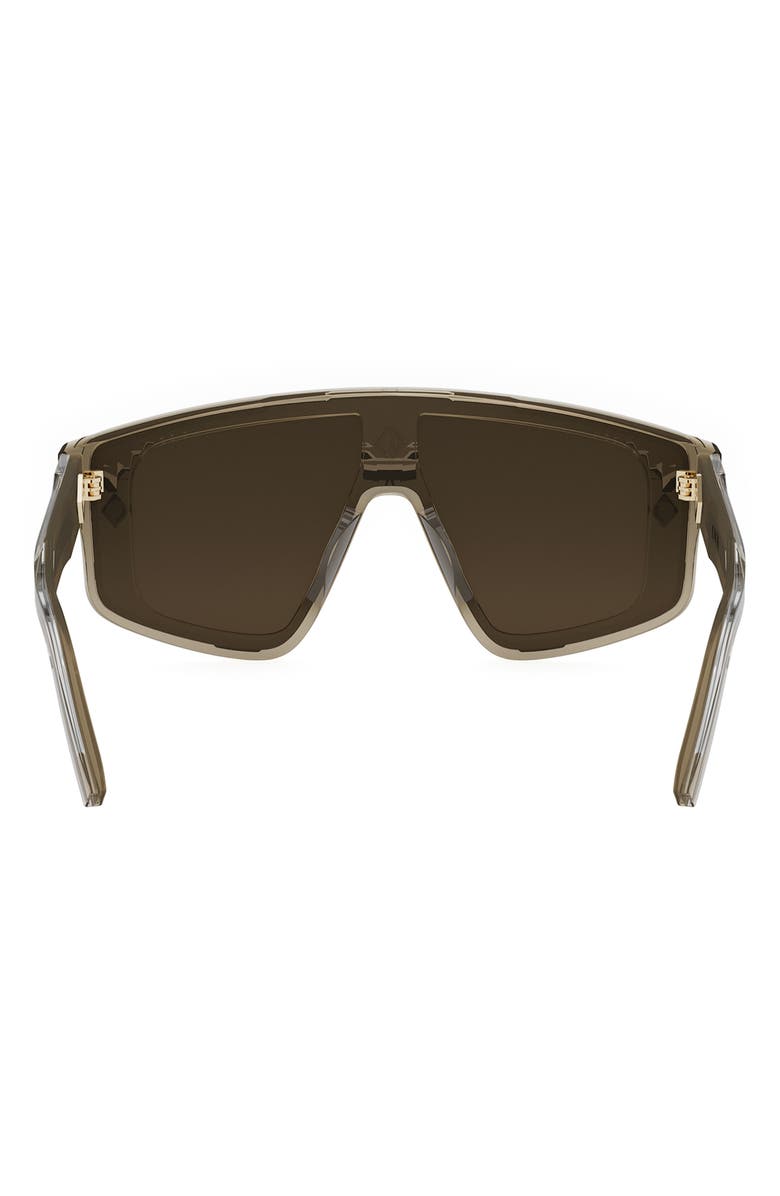 DIOR CD Diamond M1U Mask Sunglasses, Alternate, color, Shiny Beige / Brown