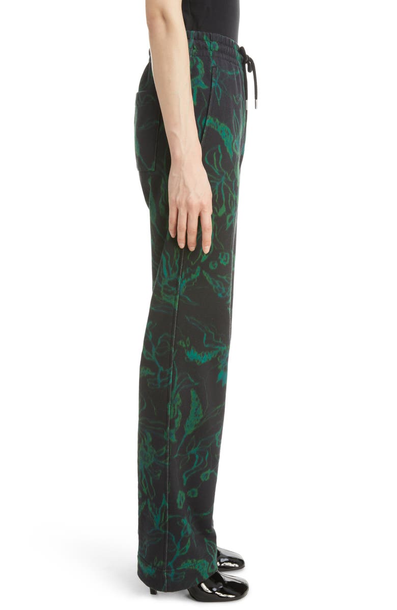 Dries Van Noten Women's Hamers Floral Print otton Sweatpants, Alternate, color, 