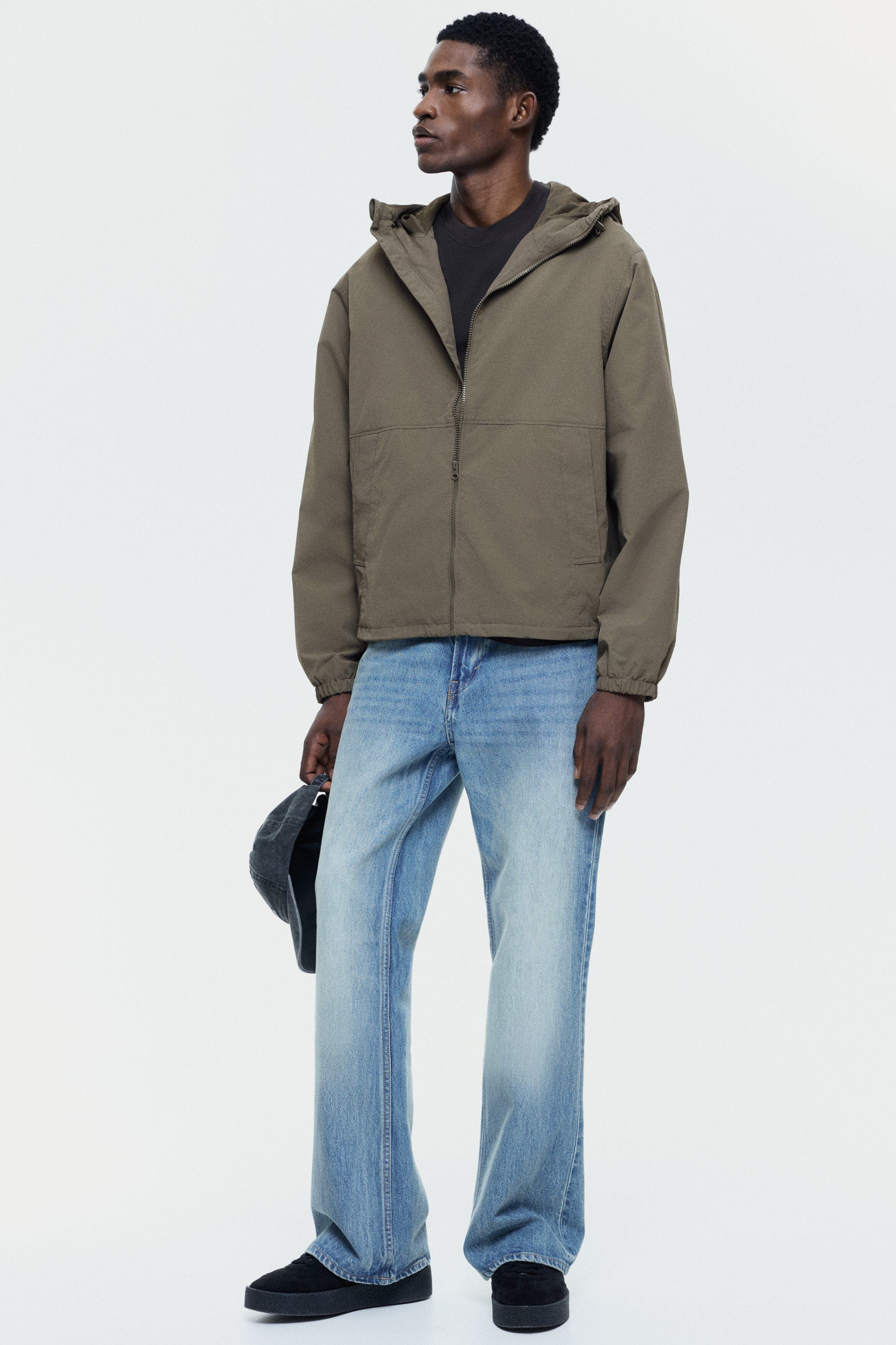 Water-repellent nylon windbreaker - image 2
