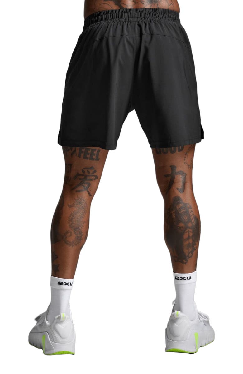 2XU Motion 5 Inch Shorts, Main, color, Black/Black