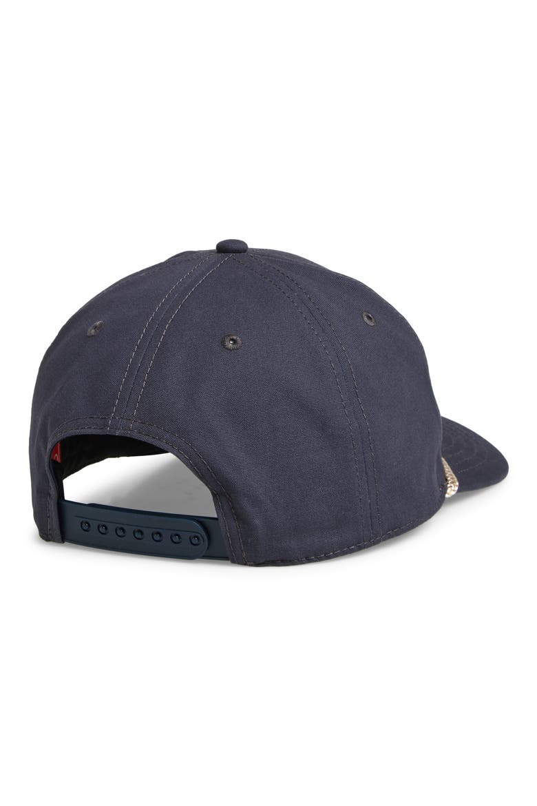 Logo Canvas Cappy Hat, Alternate, color, NAVY