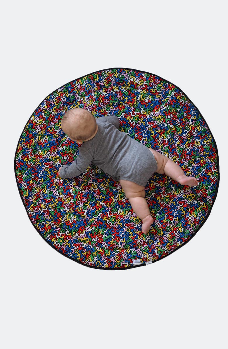 ETTA LOVES Keith Haring Sensory Play Mat, Alternate, color, Kh Print Mixed