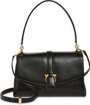 FERRAGAMO Medium Leather Top Handle Bag