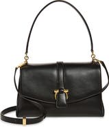FERRAGAMO Medium Leather Top Handle Bag