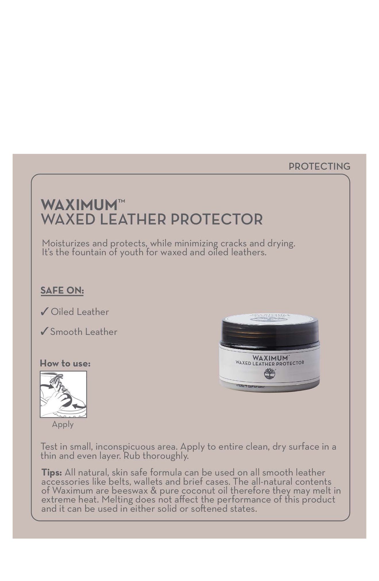 waximum waxed leather protector