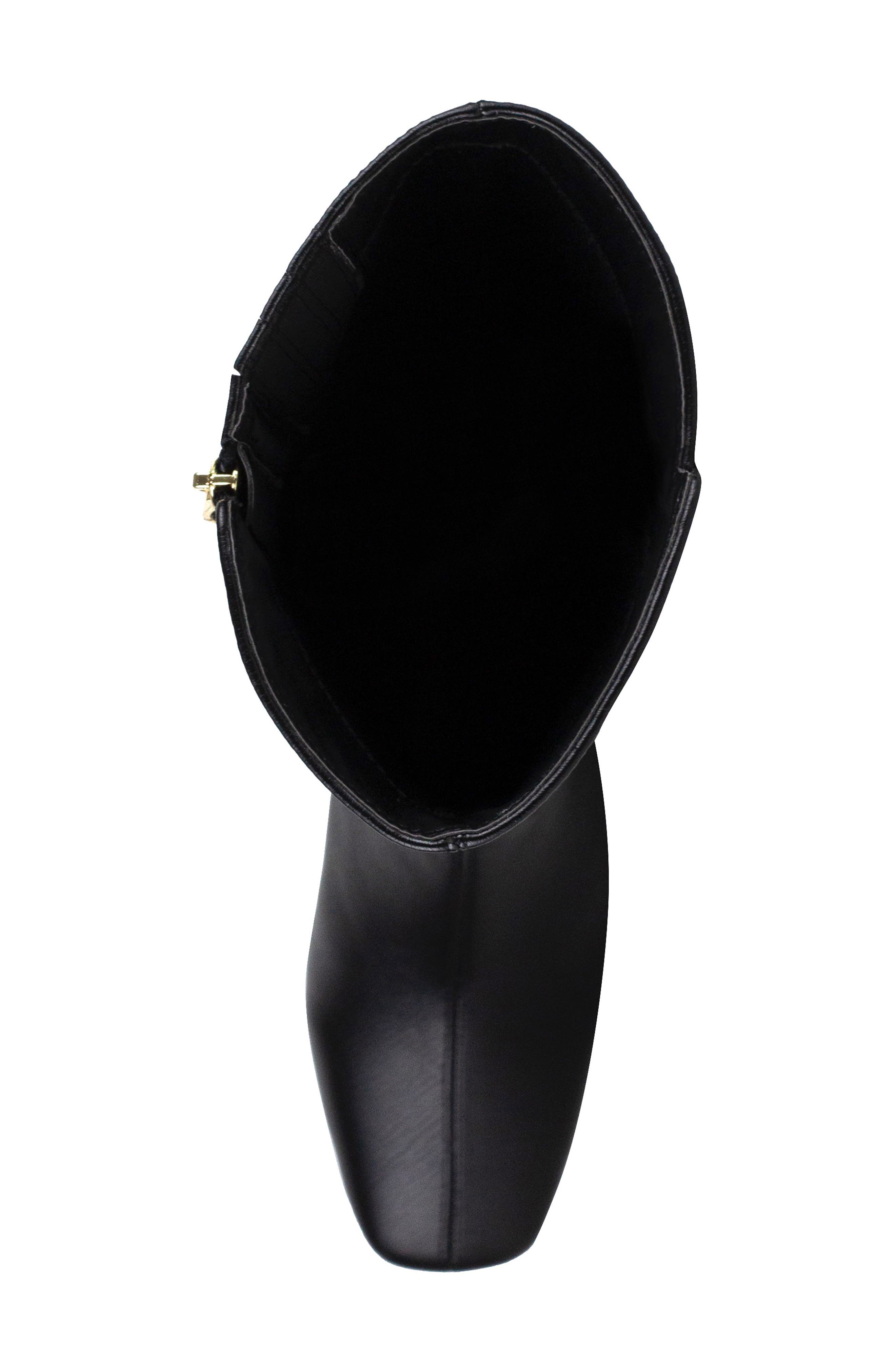 NINETY UNION Bridge Block Heel Knee High Boot, Alternate, color, Black