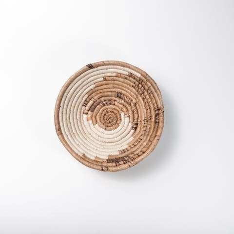 Small Simple Spiral Basket