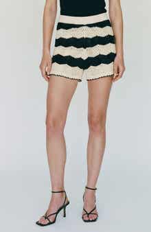 VERO MODA Golden Cove Cotton Knit Shorts