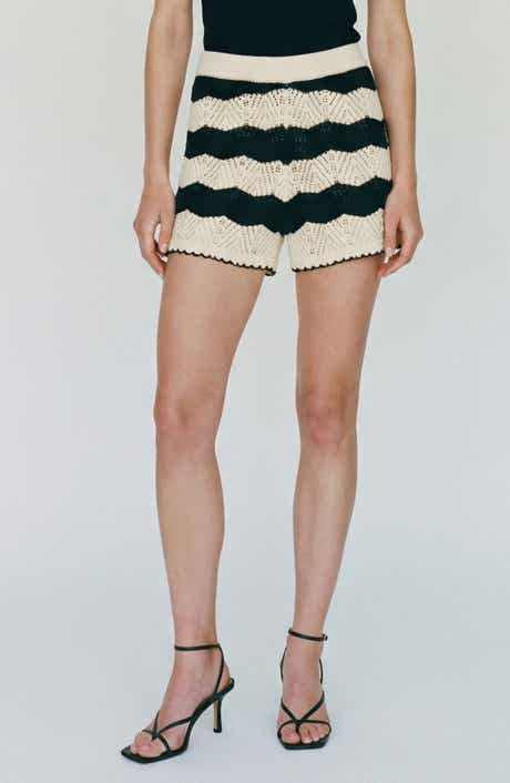 VERO MODA Golden Cove Cotton Knit Shorts