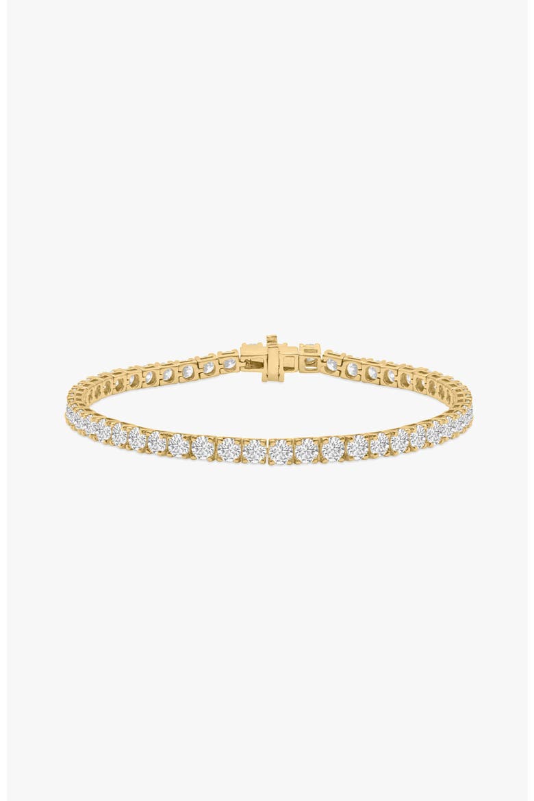 14K Gold Lab Diamonds 2 Carats The Classic Tennis Bracelet, Main, color, Yellow Gold