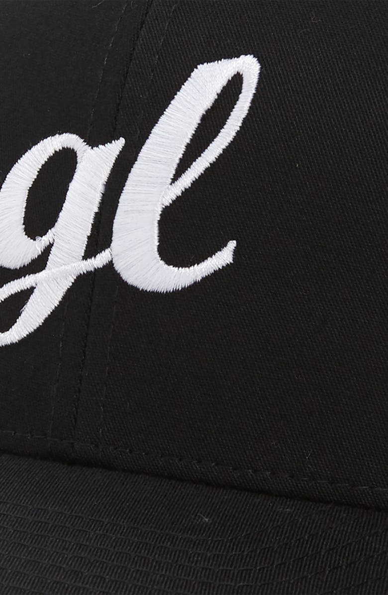 Goodlife Embroidered Logo Curved Brim Ball Cap, Alternate, color, 