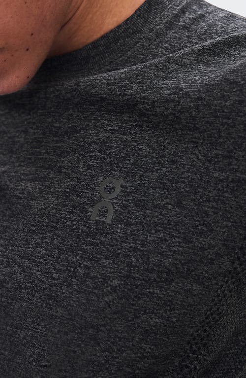 On Train Flex Crop T-shirt In Gray