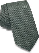 Nordstrom Banyan Solid Silk Jacquard Tie