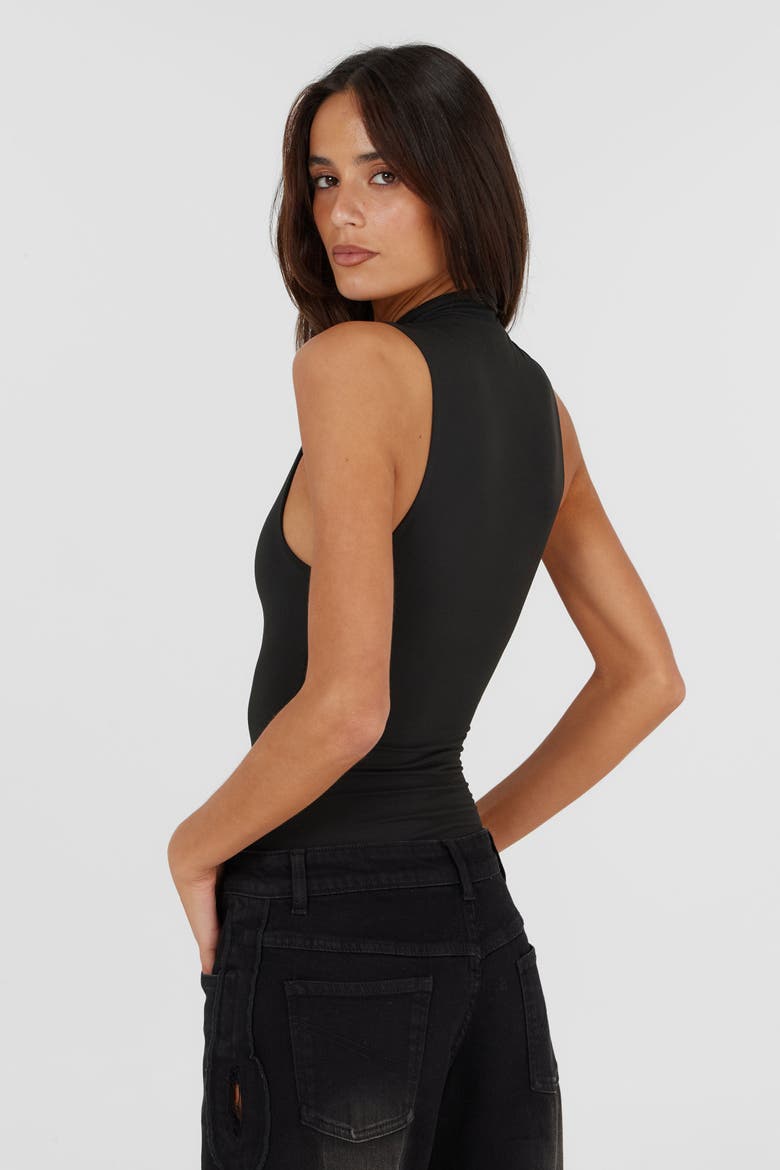 Adeline Bodysuit, Alternate, color, Black
