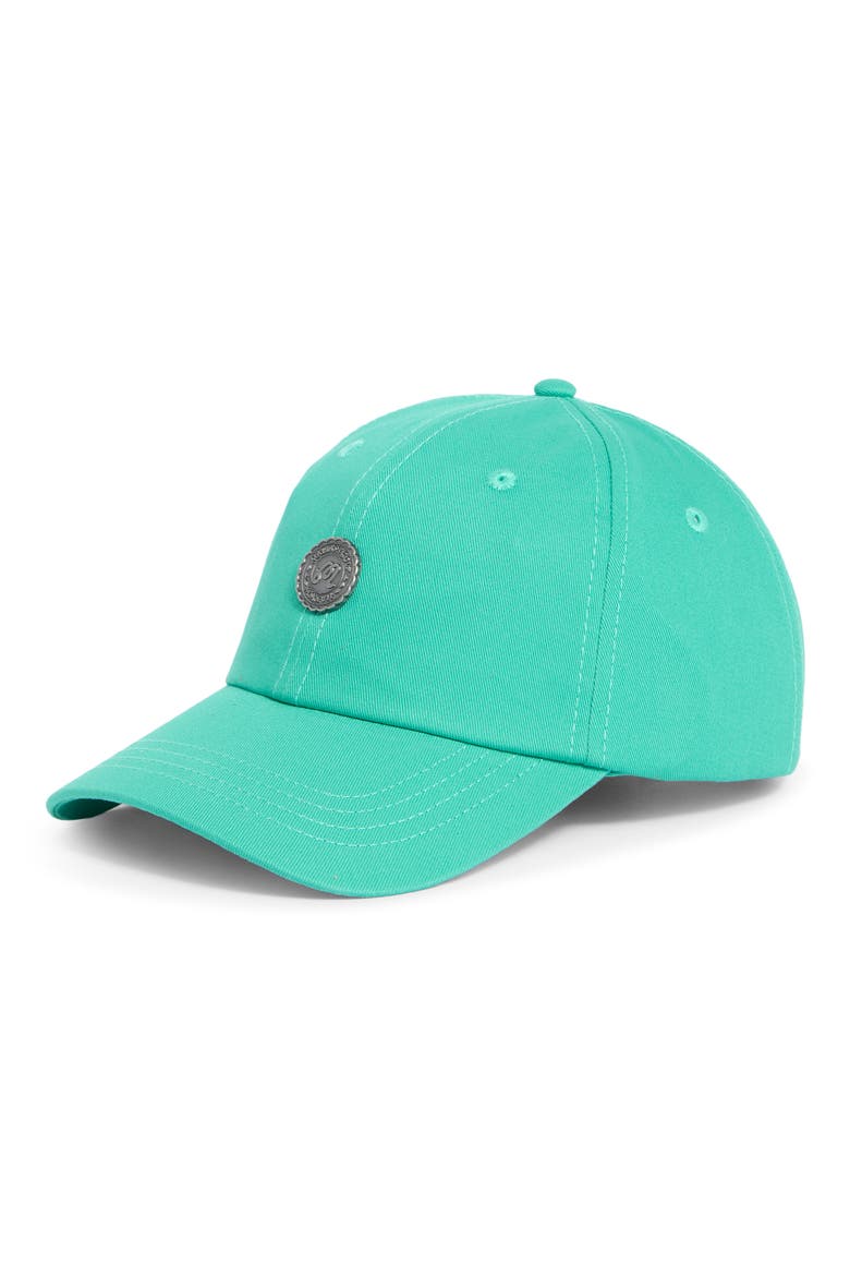 Stamp Adjustable Dad Cap, Main, color, MARINE GREEN