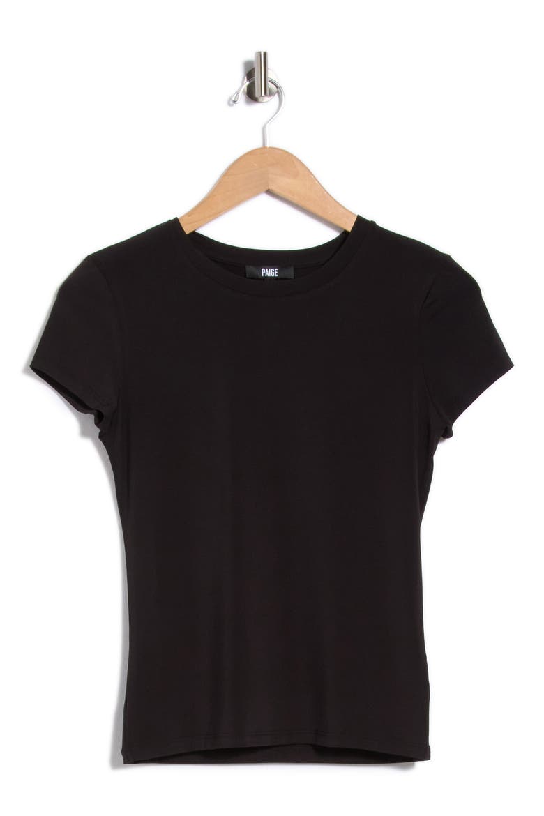 Eisa T-Shirt, Main, color, BLACK