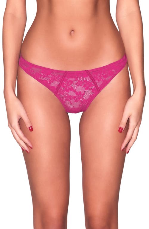 Fleur Du Mal Le Stretch Lace Cheeky Briefs In Big Spender