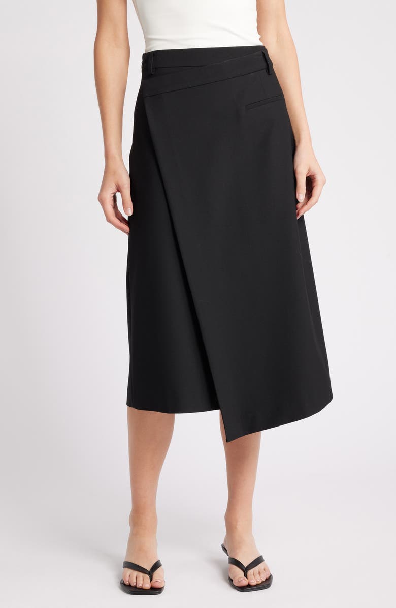 RUE SOPHIE Belmont Asymmetric Midi Skirt, Main, color, 