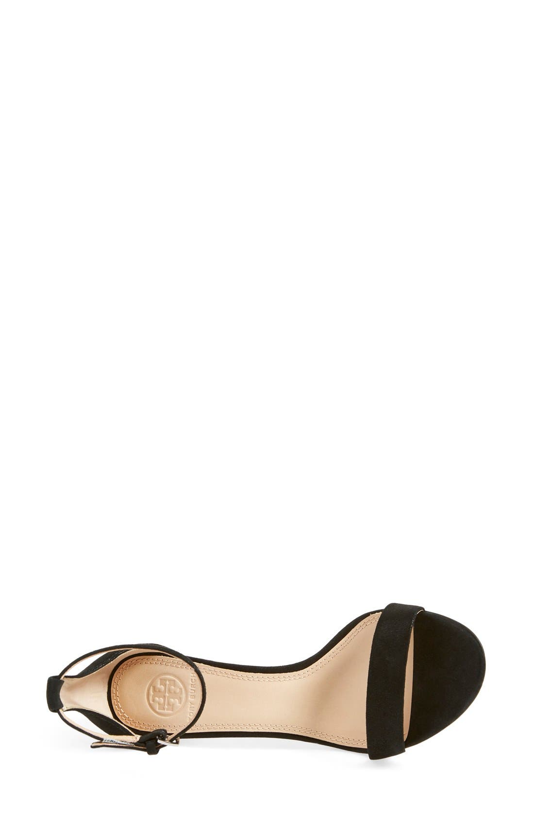 Tory Burch Ankle Strap Sandal, Alternate, color, 