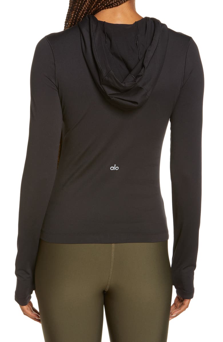 Alo Visionary Alosoft Hooded Pullover, Alternate, color,