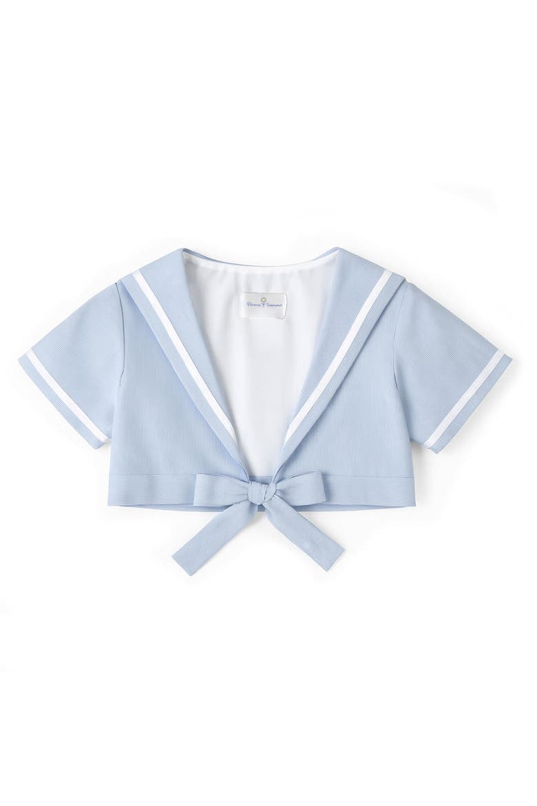 Pincord Jacket, Main, color, Blue/White