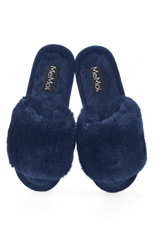 Memoi The Bette Plush Faux Fur Slipper