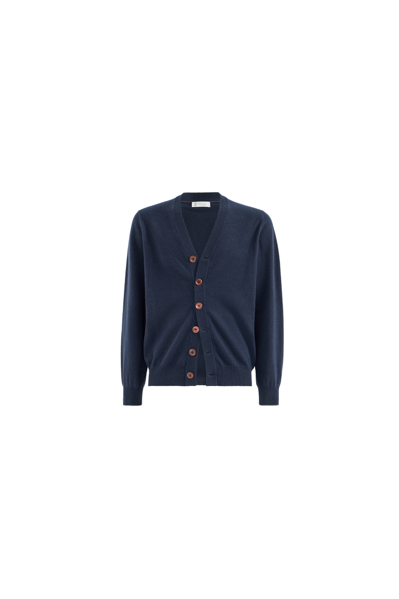 Cashmere cardigan, Alternate, color, Navy Blue
