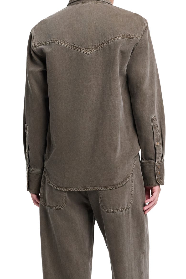 Yellowstone Denim Shirt, Alternate, color, SLATE