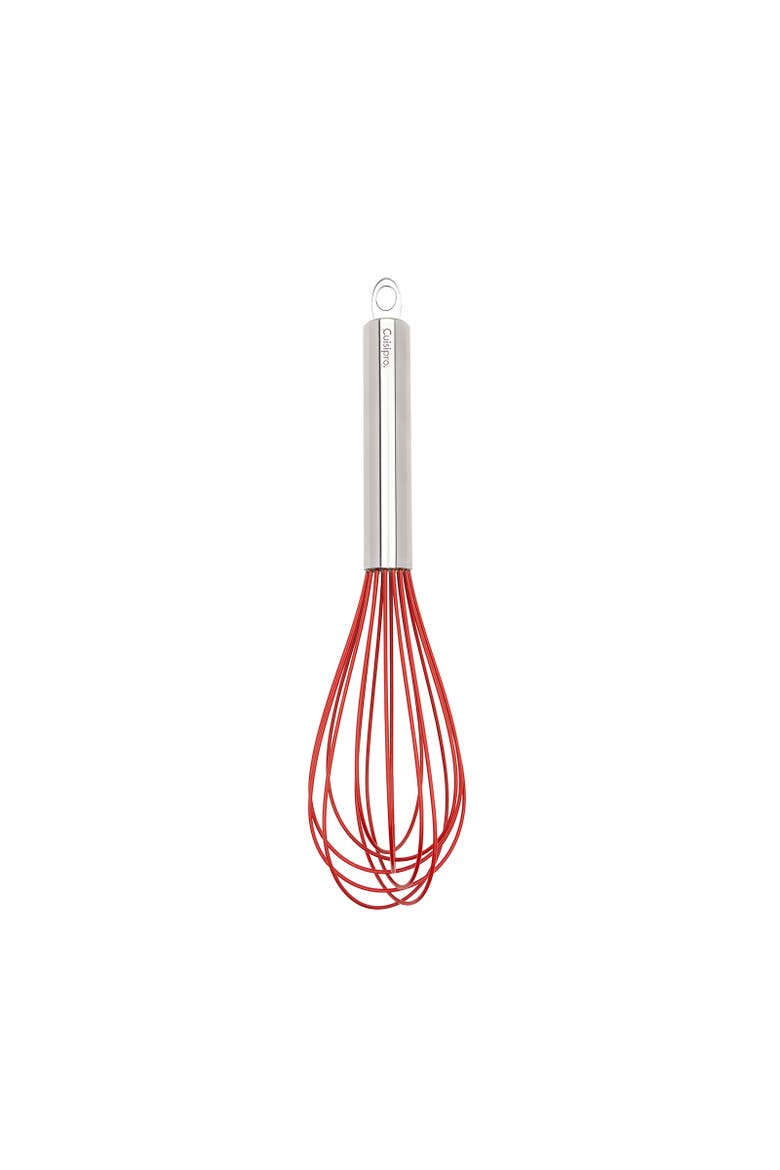 12 Inch Silicone Balloon Whisk, Main, color, Red