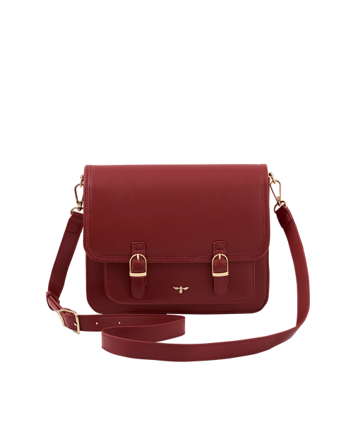 Fable England Wonderland Satchel in Cherry Red at Nordstrom