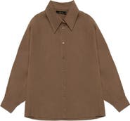 DELUC Howie Oversize Cotton Poplin Shirt