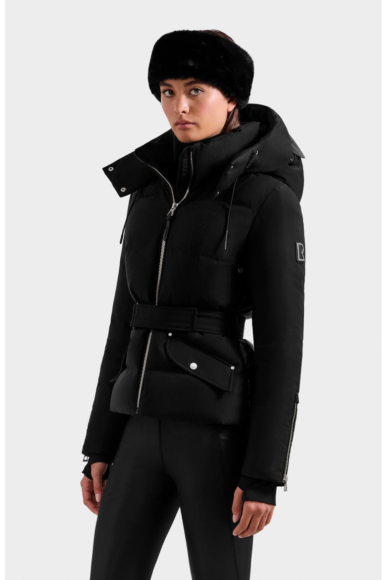 Adeline Heritage Quilted Down Puffer, Alternate, color, Black